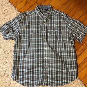 Mens nautica short sleeve button up